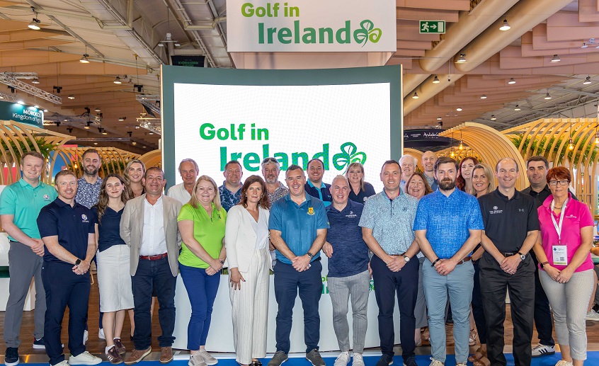 ‘Driving’ golf tourism for Ireland at International Golf Travel Market in Portugal1