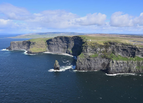 Les falaises de Moher dans le comté de Clare