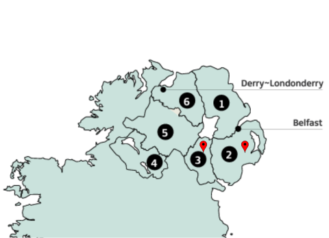 Twinned Region Package Northern Ireland (The Mournes, Down and Armagh)