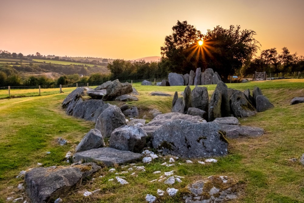 Le tombeau de Knockroe, dans le comté de Kilkenny